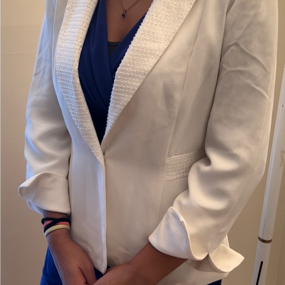 Sandra Daren jacket suit with e size 8